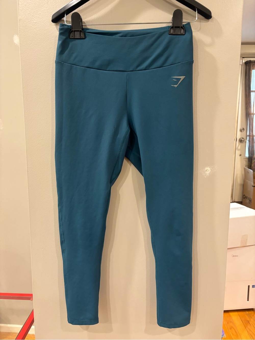 Gymshark Teal Compression High-Rise Leggings